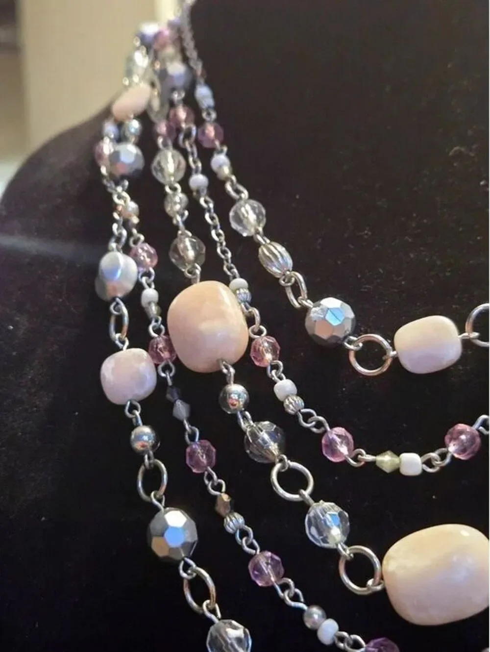 Lia Sophia Sugar Plum 5-Strand Beaded Necklace